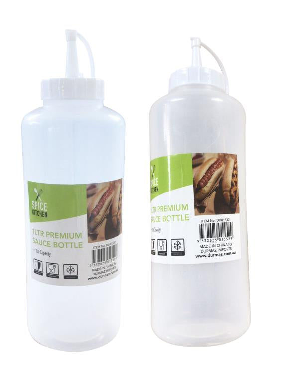 Spice Kitchen - Jumbo Plastic 1L Premium Sauce Bottle