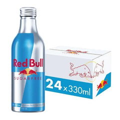 Red Bull - Energy Drink Aluminium Bottle - Sugar Free 330ml x 24