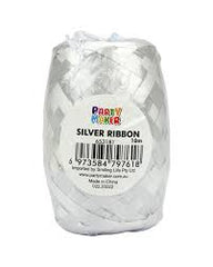 Party Makers - Silver Ribbon 10m