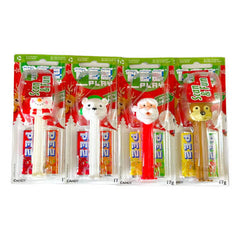 Pez Candy Dispensers - Winter Stars 17g * 6 Pack