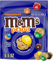 Caramel M&Ms Popd Freeze Dried Candy 155g x 8