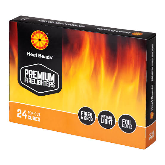 Heat Beads Premium Firelighters 24Cubes