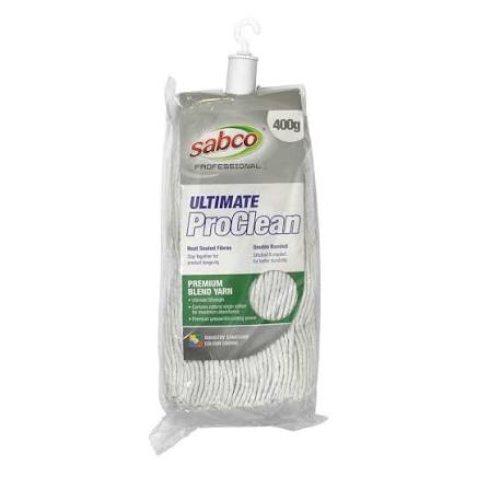 Sabco Professional Mop Head 400g White