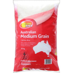 Sunrise Calrose Medium Grain Rice 10kg