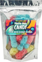 Hisnack Freeze Dried Candy Sour Worm 80g * 15 Pack