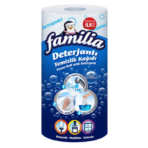 Familia Kitchen Towels Infused With Detergent