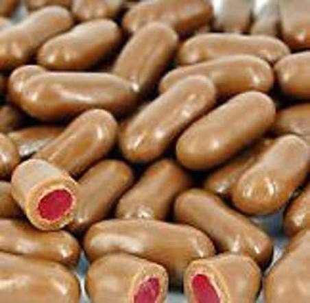 Fyna Milk Chocolate Raspberry Bullets 6.5kg