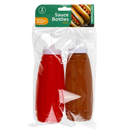Chef'S Companion Sauce Bottles 300ml 2pk