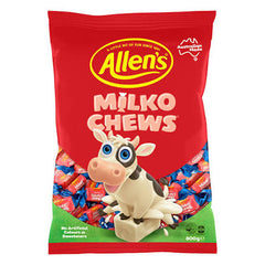Allen's Milko Chews Lollies Bag 800g