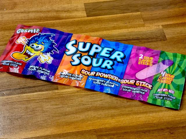 Cosmic Sour Powderr Grinder Pop 44g * 12 Pack