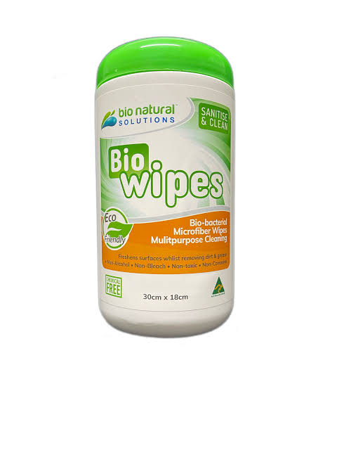 Bio Natural - Solutions Microfiber Bio Wipes 30x18cm 35pcs