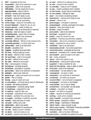 AVAILABLE TO USE