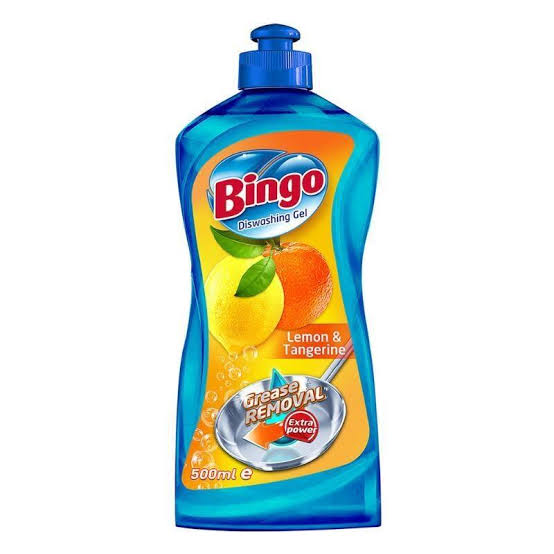 Bingo Dishwashing Liquid Lemon And Tangerine 400ml