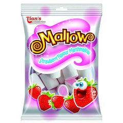 Mallow Strawberry Hearts 230g * 12 Pack