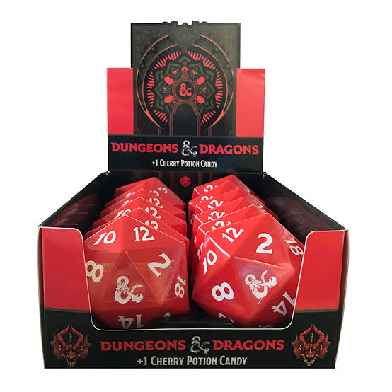 Dungeons & Dragons D20 Tin 34g * 12 Pack