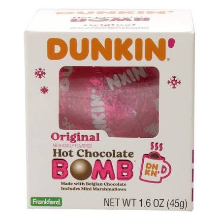 Dunkin' Original Hot Chocolate Bomb 45g * 12 Pack