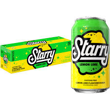 Starry - Lemon Lime Soda Can 355ml x 12 Pack