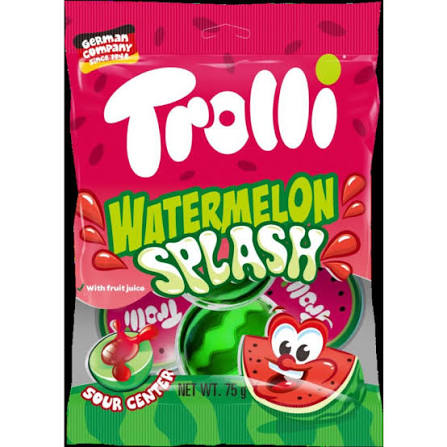 Trolli Watermelon Splsh Bag 75g x 8