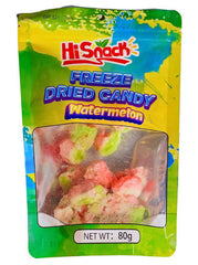 Hisnack Freeze Dried Candy Fruit Puff 80g * 14 Pack