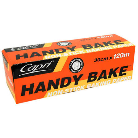 Capri - Handy Bake Non Stick Baking Paper 30Cmx120M
