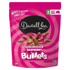 Darrell Lea Raspberry Bullets 204g