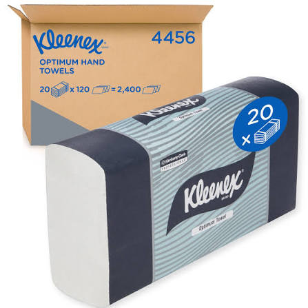 Kleenex - Optimum Hand Towel 30.5X24Cm - 120pcs