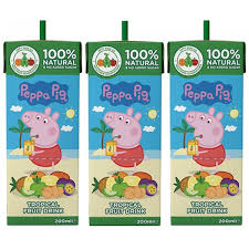 Peppa Pig - Tropical Fruit Drink 200ml x 24 Pack