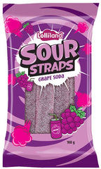 LLSour Straps Grape 160g * 12 Pack