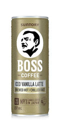 237ml Boss Coffee Iced Vanilla Latte