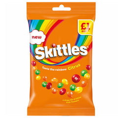 Skittle Citrus Bag 109g * 14 Pack