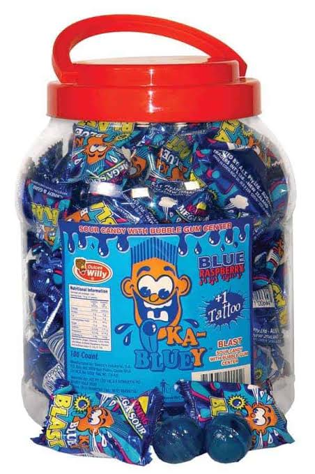 Ka-Bluey Blue Jar Sour 100 Pieces