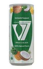 V7 - Vitamin Sparkling Drink - Pinacolada - 300mL x 24 Pack