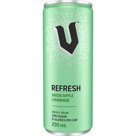 V Refresh Green Apple Lemonade 250ml