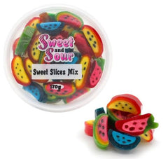 Sweet N Sour Tub - Sweet Slice Lollies