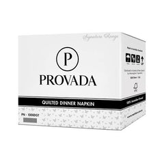 Provada White Dinner 2 Ply 40X40 Cm 100X10