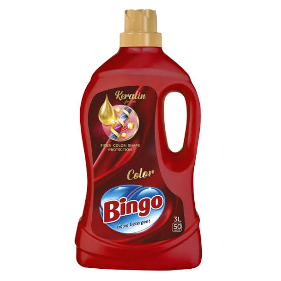 Bingo Liquid Laundry Detergent All Colors 3L