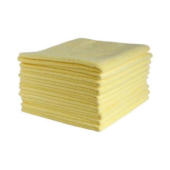 Nab Clean Microfibre Cloth Yellow 10pk