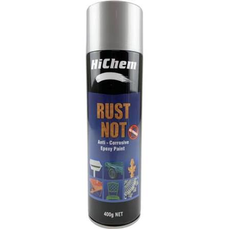 HiChem - Rust Not - Epoxy Paint - Silver - 400g