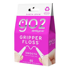 Earth Lovin - Go2 Gripper Dental Floss - 60pcs