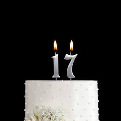 Birthday Candles Set 17 Pieces