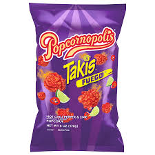 Barcel Takis - Popcornopolis Intense Nacho - 270g x 6 Pack