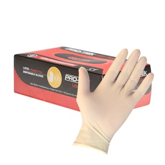 Prosafe - Examination Latex Gloves XL 100pcs