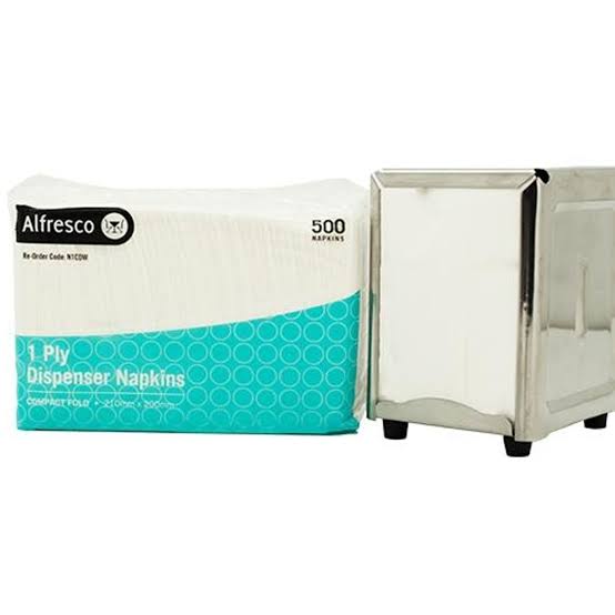 Alfresco Dispenser Napkins 1ply *5000 Sheets