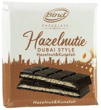 Dubai Chocolate Tablet - Hazelnut & Kunafa 80g * 9 Pack
