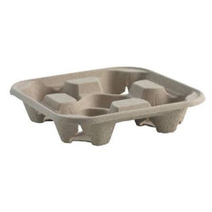 Biopak 4 Cup Tray 300pcs