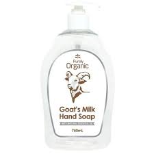 Purely Organic Goats Milk Had Soap 750ml