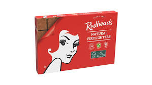 Red Heads Firelighters 28 Blocks