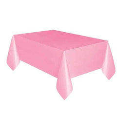 Heavy Duty Plastic Tablecover Pink 137Cmx274Cm