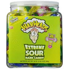 Warhead Sour Hard Candy TUB 240pcs