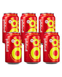 Poppi - Cherry Limeade Prebiotic Soda 355ml x 12 Pack
